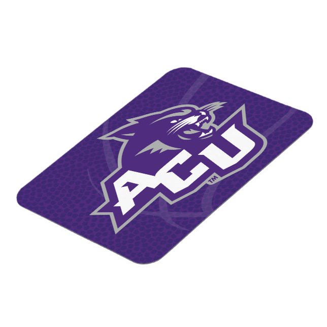 Abilene Christian University Basketball Magnet (Left Side)