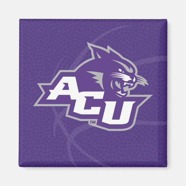 Abilene Christian University Basketball Magnet (Front)
