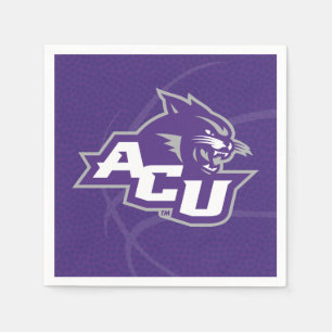 Abilene Christian University Basketball Napkins