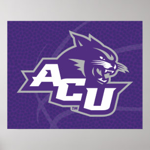 Abilene Christian University Basketball Poster