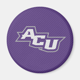 Abilene Christian University Carbon Fiber Pattern Magnet
