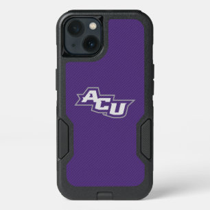 Abilene Christian University Carbon Fiber Pattern iPhone 13 Case