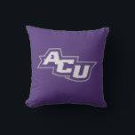 Abilene Christian University Carbon Fiber Pattern Throw Pillow<br><div class="desc">Check out these Abilene Christian University designs! Show off your pride with these new University products. These make the perfect gifts for the ACU student,  alumni,  family,  friend or fan in your life. All of these Zazzle products are customizable with your name,  class year,  or club. Go WILDCATS!</div>