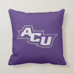 Abilene Christian University Carbon Fiber Pattern Throw Pillow<br><div class="desc">Check out these Abilene Christian University designs! Show off your pride with these new University products. These make the perfect gifts for the ACU student,  alumni,  family,  friend or fan in your life. All of these Zazzle products are customizable with your name,  class year,  or club. Go WILDCATS!</div>