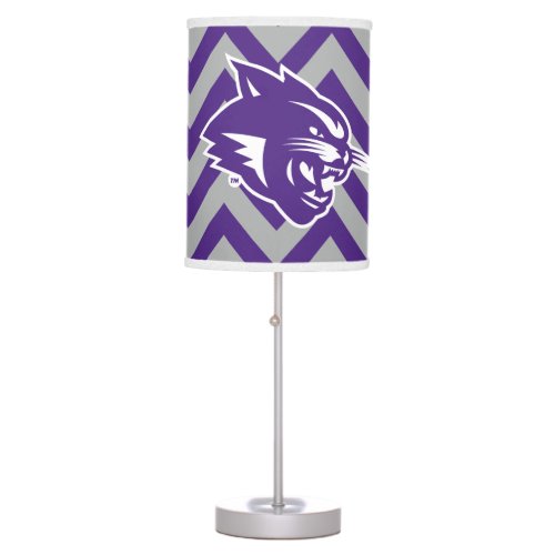 Abilene Christian University Chevron Pattern Table Lamp