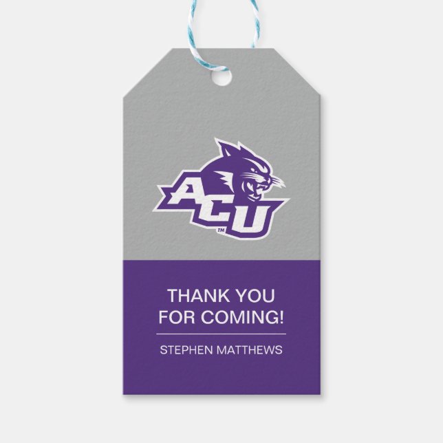 Abilene Christian University Graduate Gift Tags (Front)