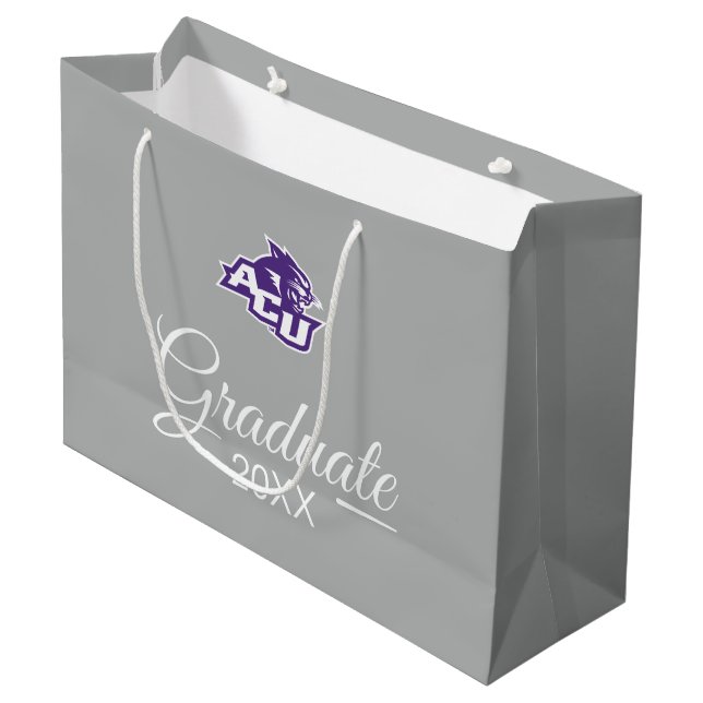 Abilene Christian University Graduate Large Gift Bag (Front Angled)