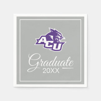 Abilene Christian University Graduate Napkins