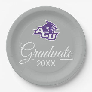 Abilene Christian University Graduate Paper Plates