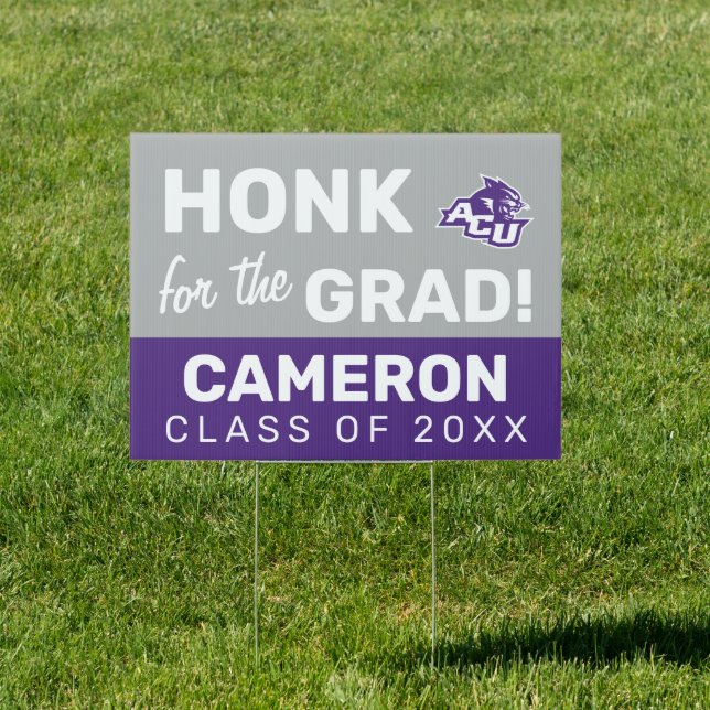 Abilene Christian University Graduate Sign (Insitu)