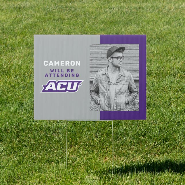 Abilene Christian University Graduate Sign (Insitu)