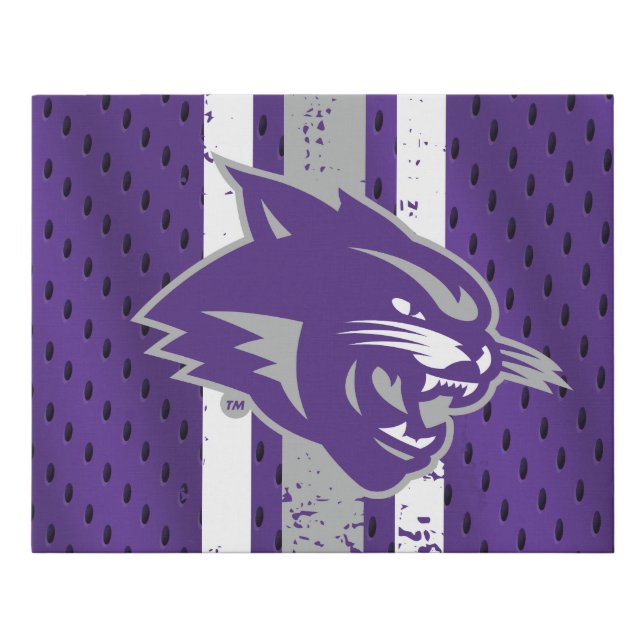 Abilene Christian University Jersey Faux Canvas Print (Front)