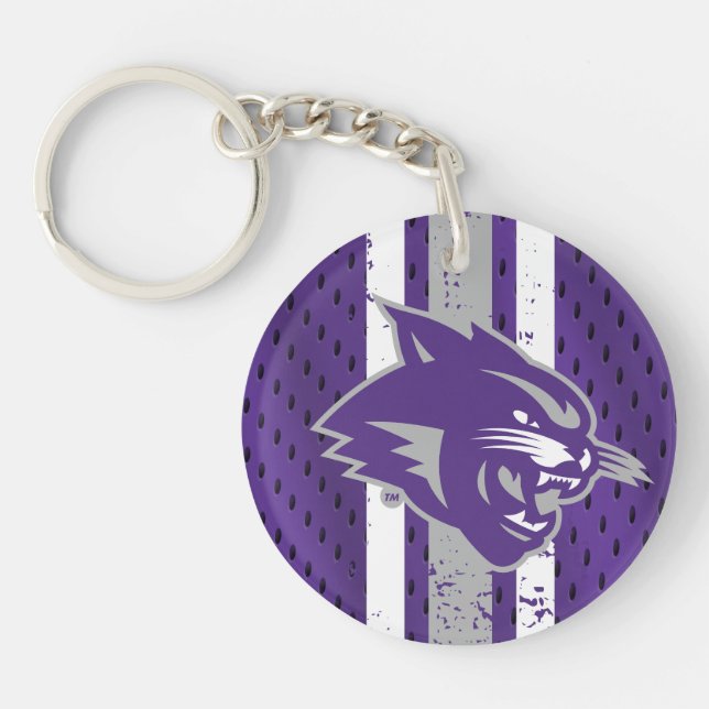Abilene Christian University Jersey Keychain (Front)