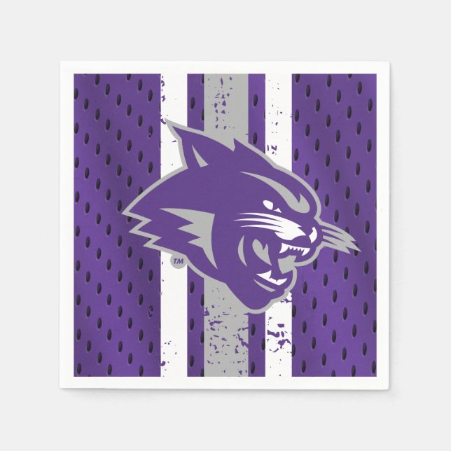 Abilene Christian University Jersey Napkins (Front)