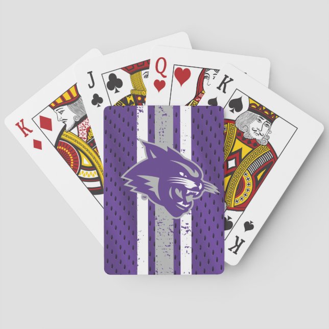 Abilene Christian University Jersey Poker Cards (Back)