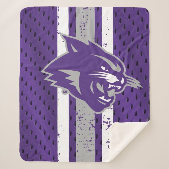 Abilene Christian University Jersey Sherpa Blanket (Front)
