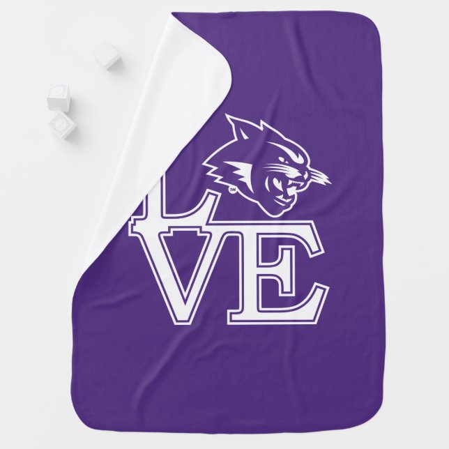 Abilene Christian University Love Baby Blanket (In Situ)