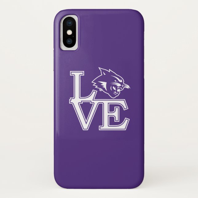 Abilene Christian University Love Case-Mate iPhone Case (Back)