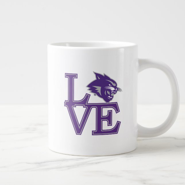 Abilene Christian University Love Giant Coffee Mug (Right)