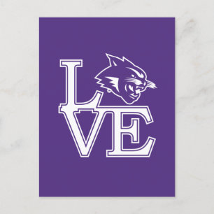 Abilene Christian University Love Invitation Postcard