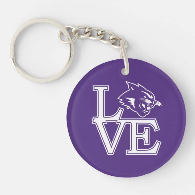 Abilene Christian University Love Keychain (Front)