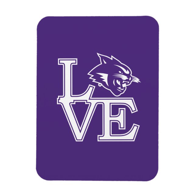 Abilene Christian University Love Magnet (Vertical)