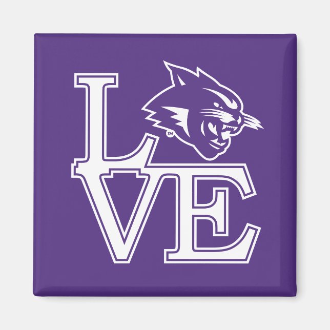 Abilene Christian University Love Magnet (Front)
