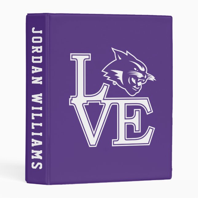 Abilene Christian University Love Mini Binder (Front/Spine)