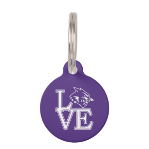 Abilene Christian University Love Pet ID Tag