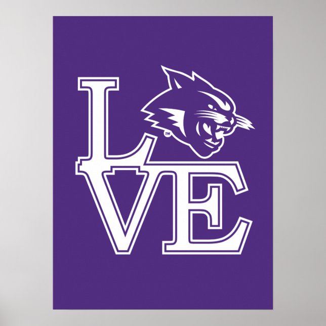 Abilene Christian University Love Poster (Front)