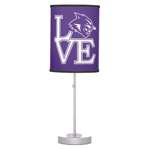 Abilene Christian University Love Table Lamp