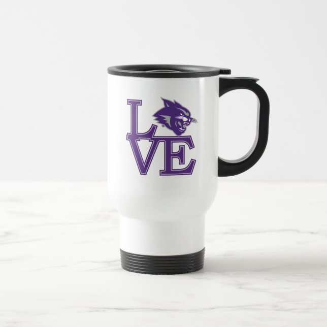 Abilene Christian University Love Travel Mug (Right)