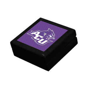 Abilene Christian University Polka Dot Pattern Gift Box