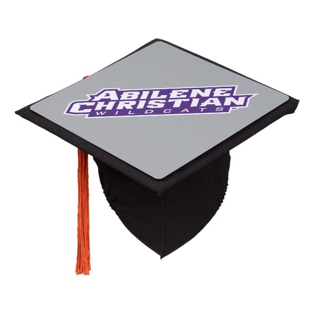Abilene Christian Wildcats Graduation Cap Topper (Angled)