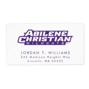 Abilene Christian Wildcats Label