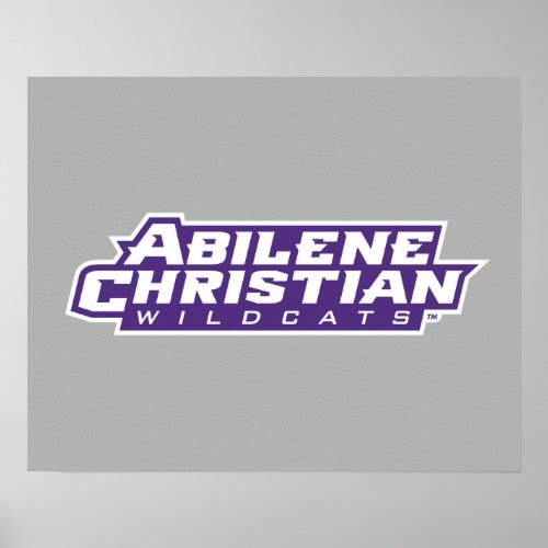 Abilene Christian Wildcats Poster