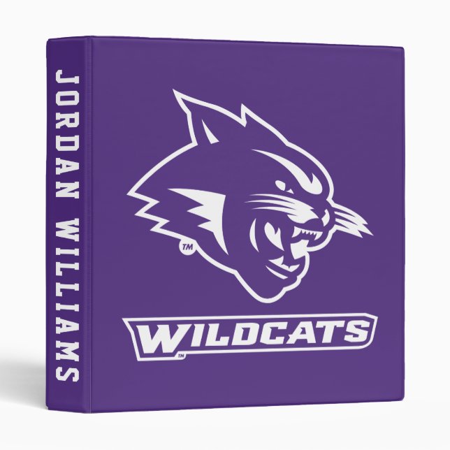 Abilene Christian Wildcats Vintage 3 Ring Binder (Front/Spine)