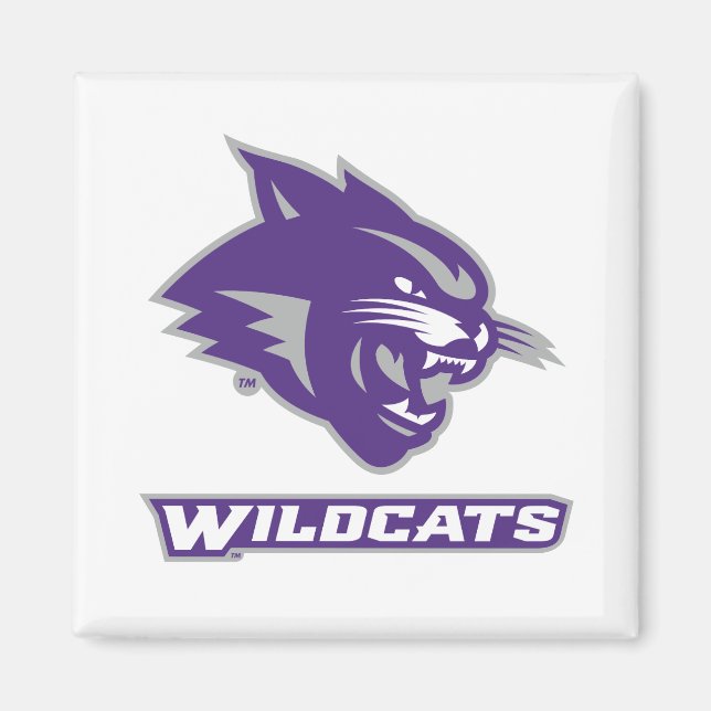 Abilene Christian Wildcats Vintage Magnet (Front)