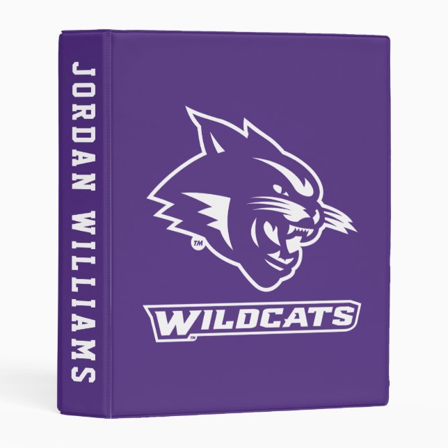 Abilene Christian Wildcats Vintage Mini Binder (Front/Spine)
