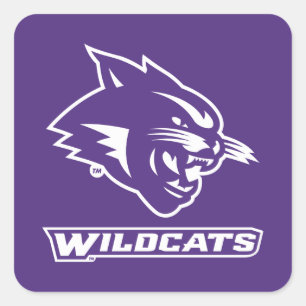 Abilene Christian Wildcats Vintage Square Sticker