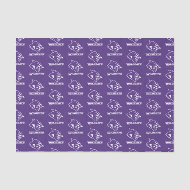 Abilene Christian Wildcats Vintage Tissue Paper (Front)