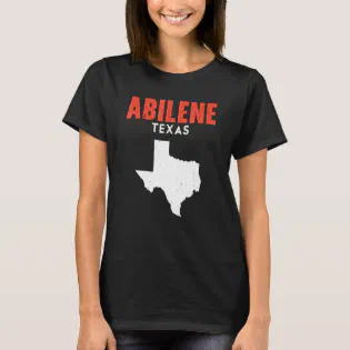 Abilene Texas USA State America Travel Texan T-Shirt