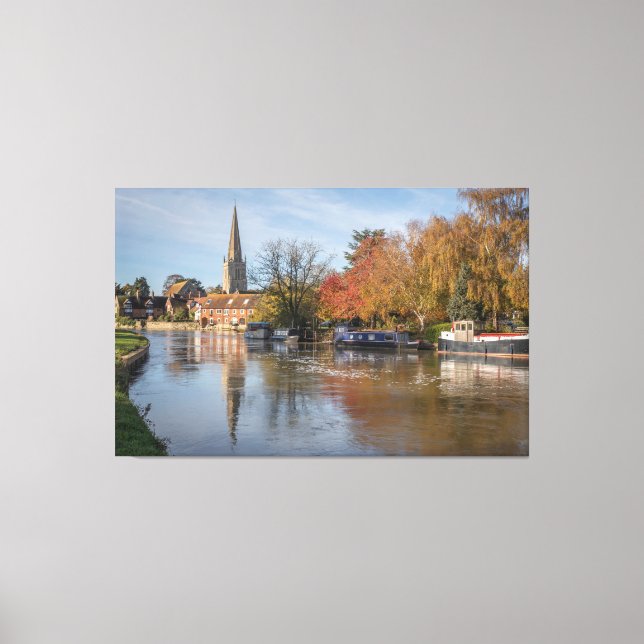 Abingdon landscape canvas print (Front)