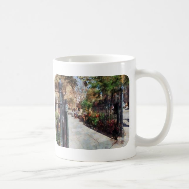 Abingdon Square Park Greenwich Village Coffee Mug (Right)