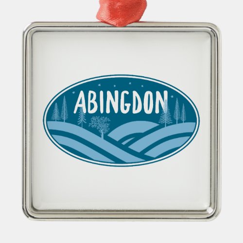 Abingdon Virginia Outdoors Metal Ornament