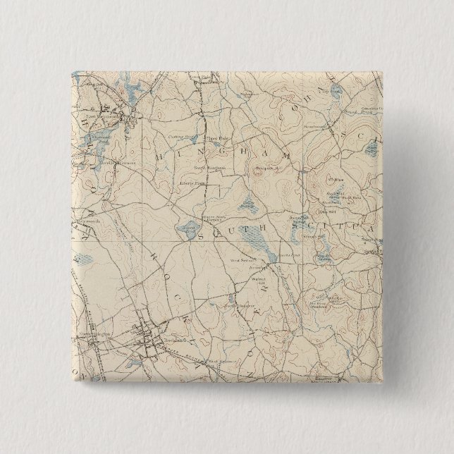 Abington, Massachusetts Button (Front)