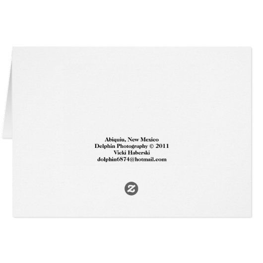 Abiquiu, New Mexico (Back Horizontal)