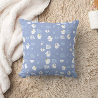 Abir Singing Throw Pillow