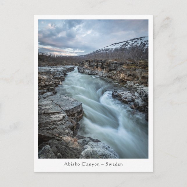 Abisko Sweden Postcard (Front)