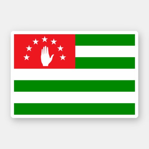 Abkhazia Flag Sticker